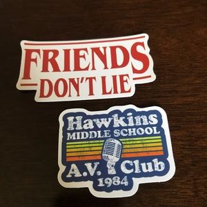 Stranger Things Tv series 50 pcs stickers